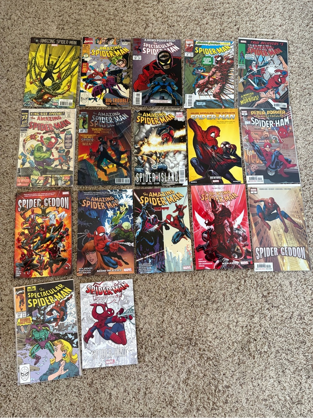 Spider-Man comic book bundle
